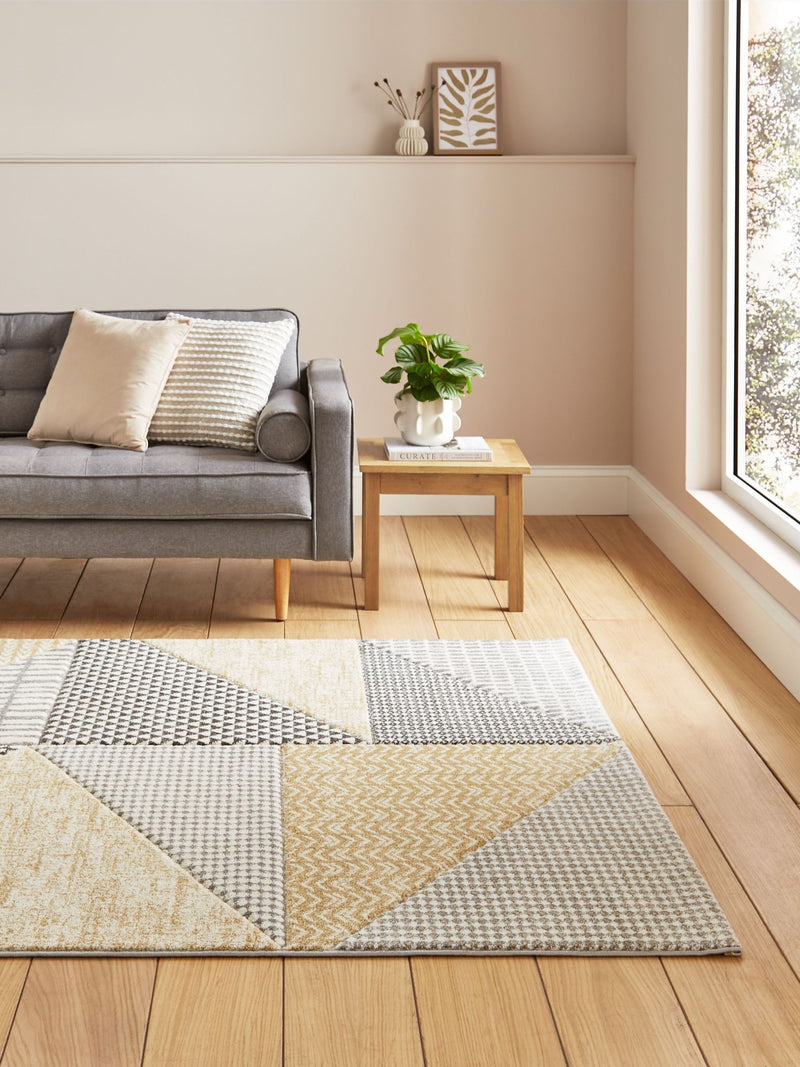 Catherine Lansfield Larsson Geo rug - British product