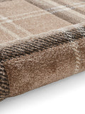 Catherine Lansfield Beige Kelso Check Tartan Rug - British product