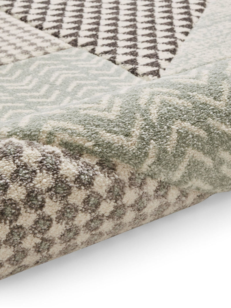 Catherine Lansfield Larsson geometric rug, imported from the UK