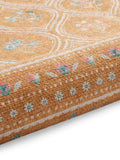 Catherine Lansfield yellow cameo floral washable rug - British product