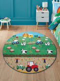 Catherine Lansfield children's rug with farmyard animals, UK version