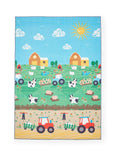 Catherine Lansfield children's rug with farmyard animals, UK version