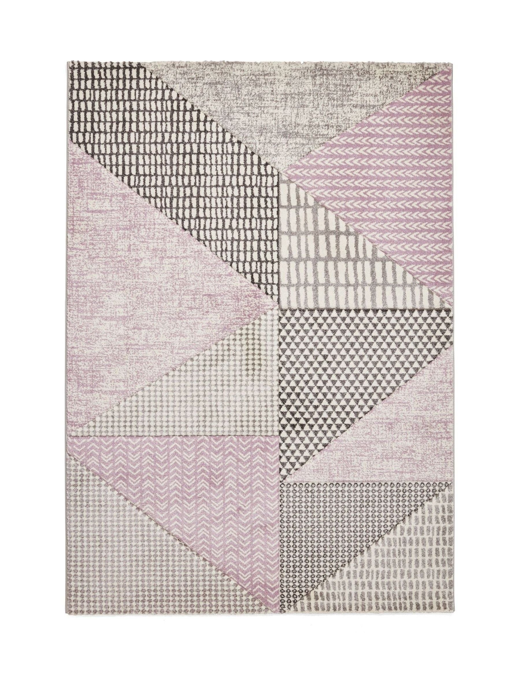 Catherine Lansfield Larsson geo modern rug (British brand)