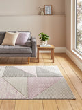 Catherine Lansfield Larsson geo modern rug (British brand)