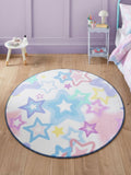 Catherine Lansfield pink ombre stars childrens rug with star motif - British product
