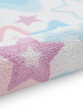Catherine Lansfield pink ombre stars childrens rug with star motif - British product