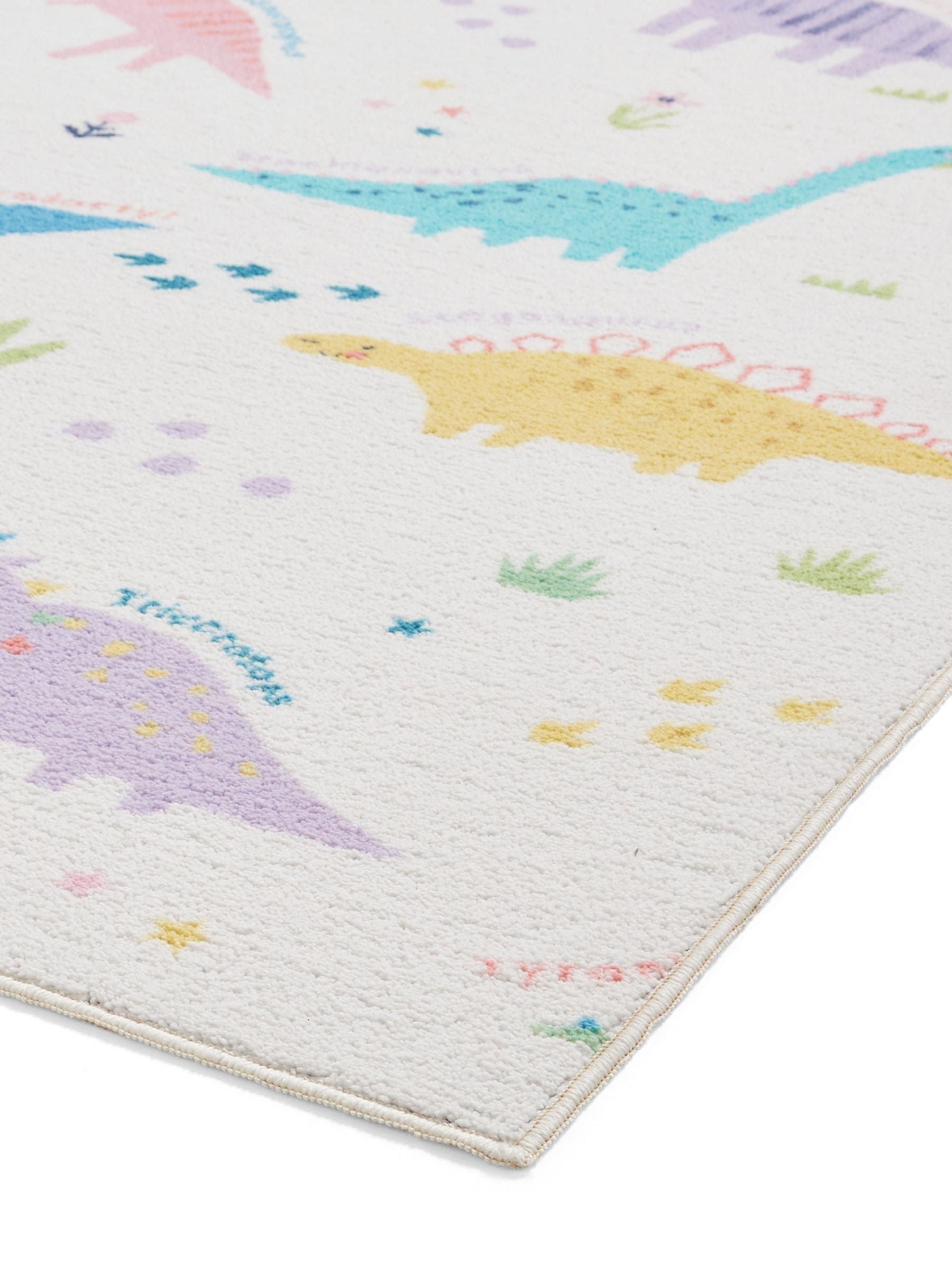 Catherine Lansfield washable dinosaur childrens rug, UK version