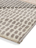 Catherine Lansfield rose grey geometric rug, imported from the UK