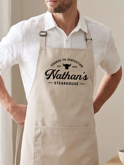 Next No Ordinary Gift Personalised Steakhouse Apron- Buy online at McGrocer