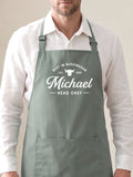 No Ordinary Gift personalised steakhouse apron - British product