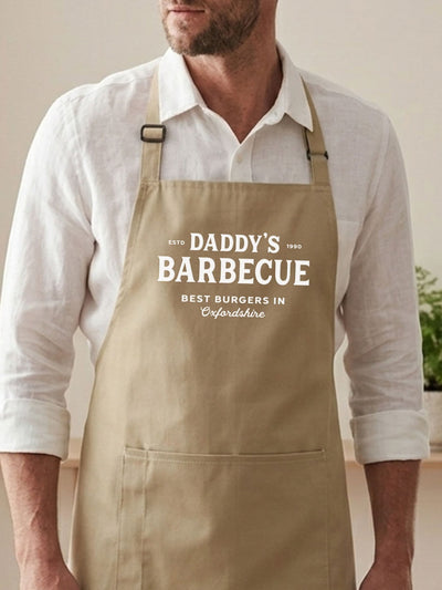 Next No Ordinary Gift Dad's Barbecue Personalised Apron- Buy online at McGrocer