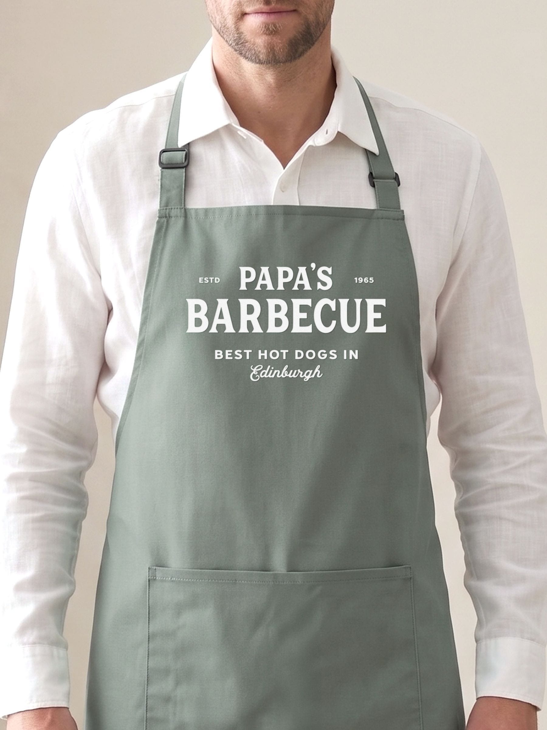 No Ordinary Gift personalised apron - British product