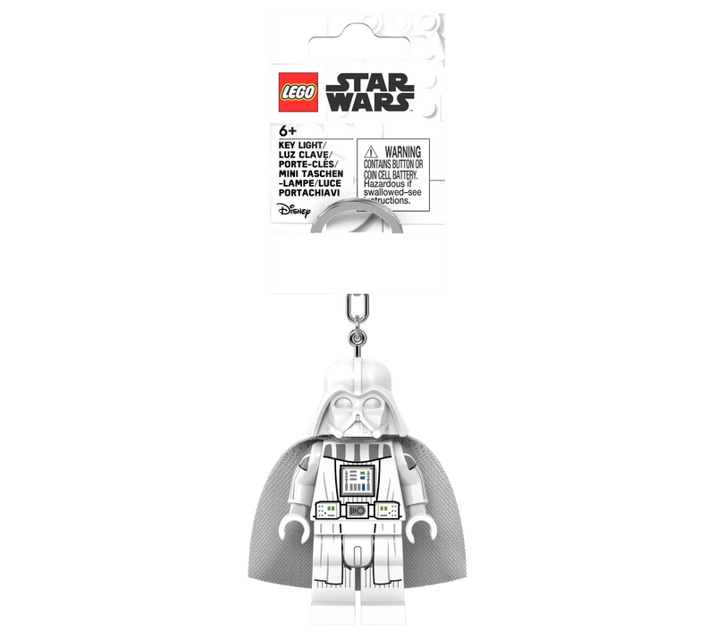 LEGO Star Wars Jedi Vader key light with LED feet, UK version