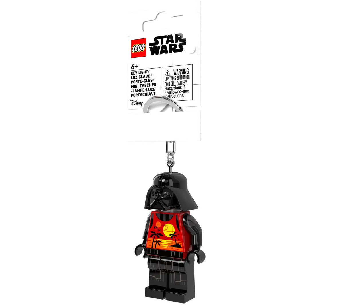 LEGO Darth Vader vacation key light, UK version