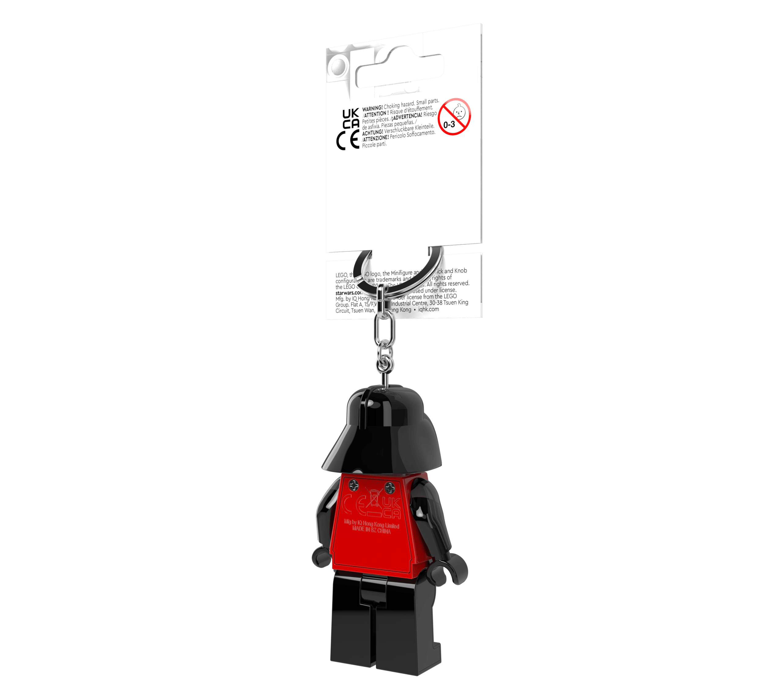 LEGO Darth Vader vacation key light, UK version