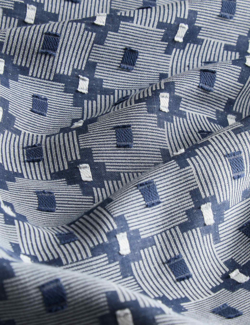 M&S X Fired Earth Kanbina dobby jacquard pure cotton bedding set, UK version