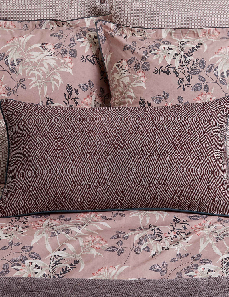 Bedeck of Belfast pure cotton geometric cushion, UK version