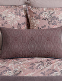 Bedeck of Belfast pure cotton geometric cushion, UK version