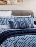 Bedeck of Belfast square pillowcase pair - British product