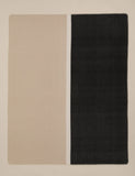 Kelly Hoppen wool blend colour block brushed throw 130x160cm, UK version
