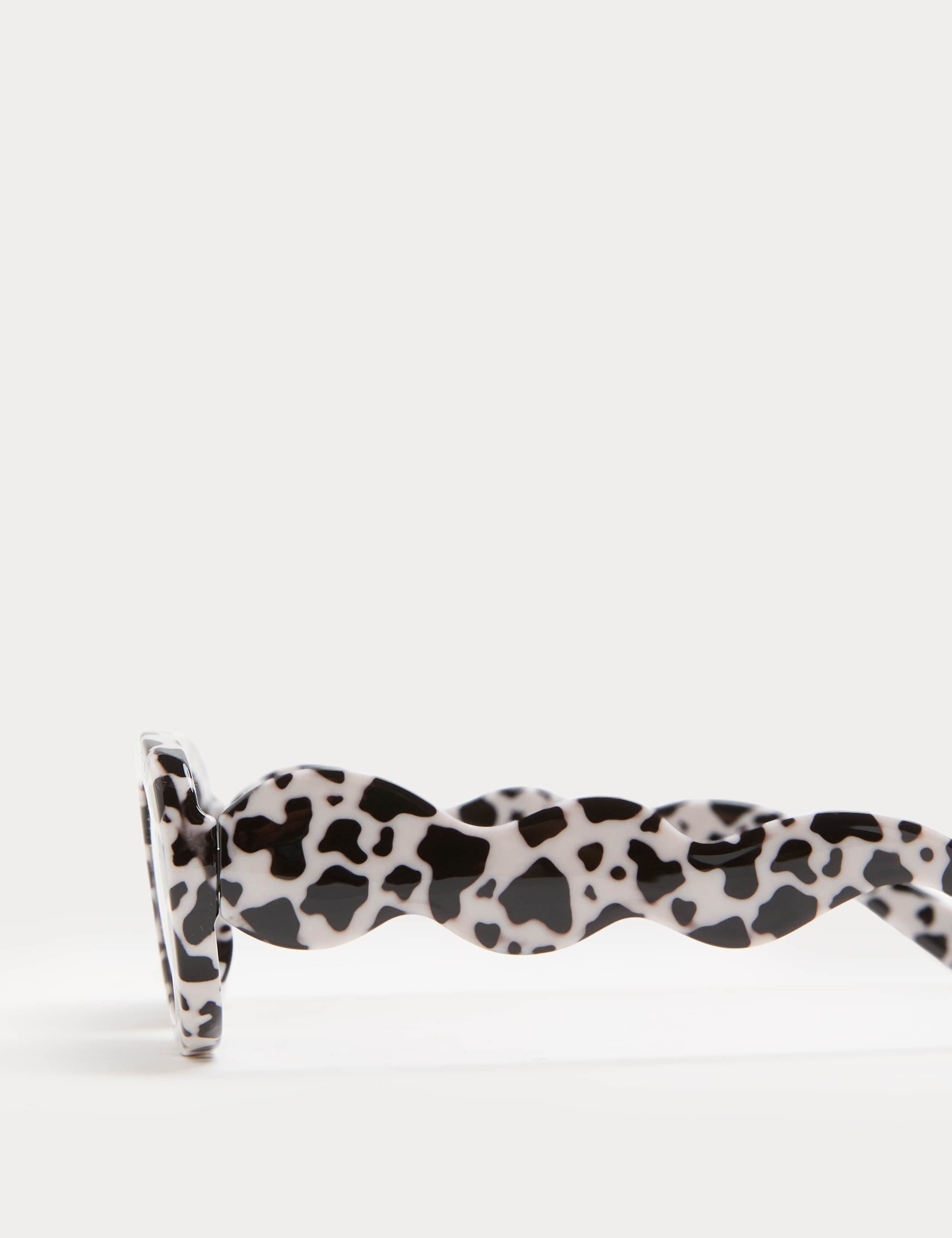 Kids cow print wave frame sunglasses S-L, imported from the UK