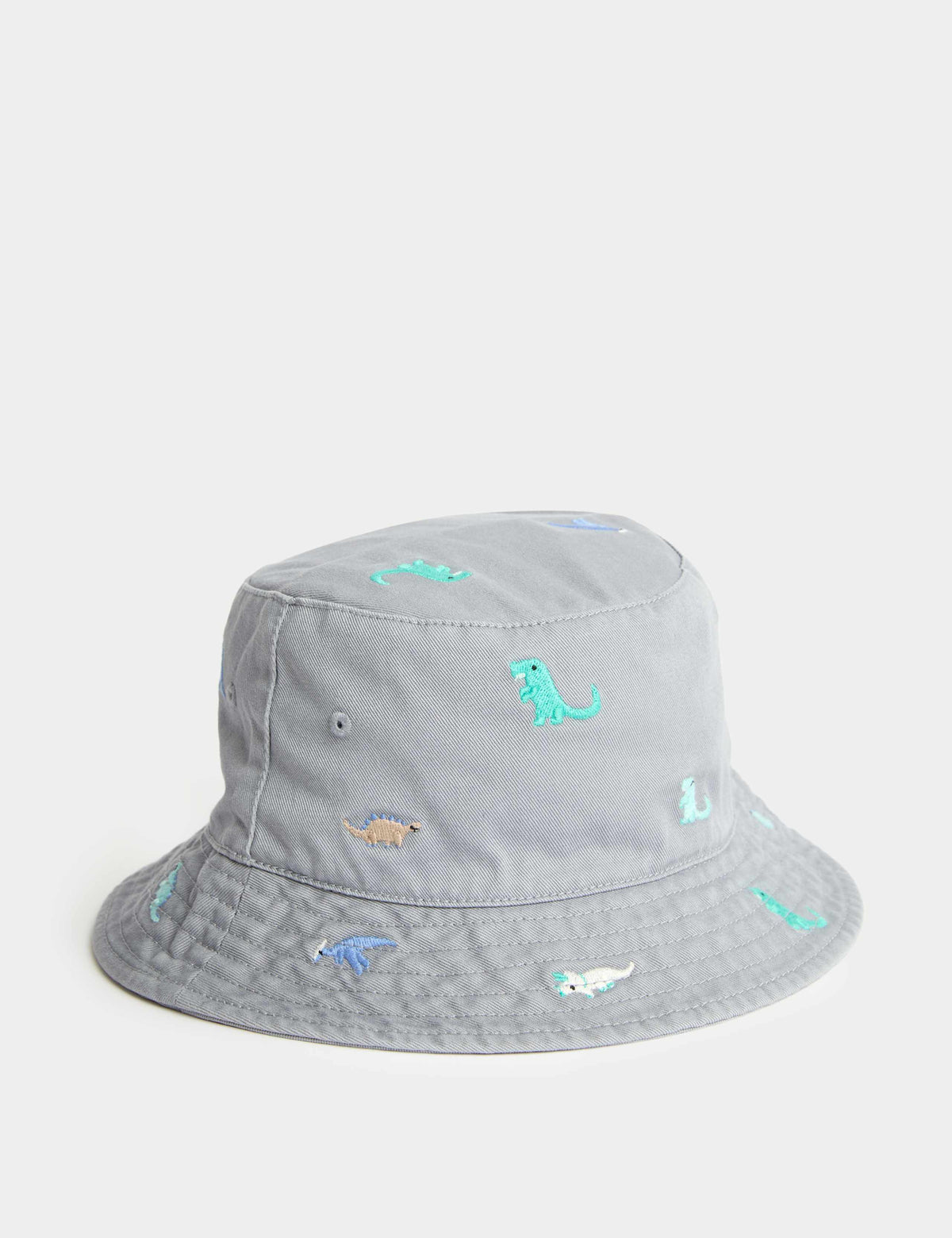 Kids embroidered bucket sun hat 1-10 yrs (British brand)