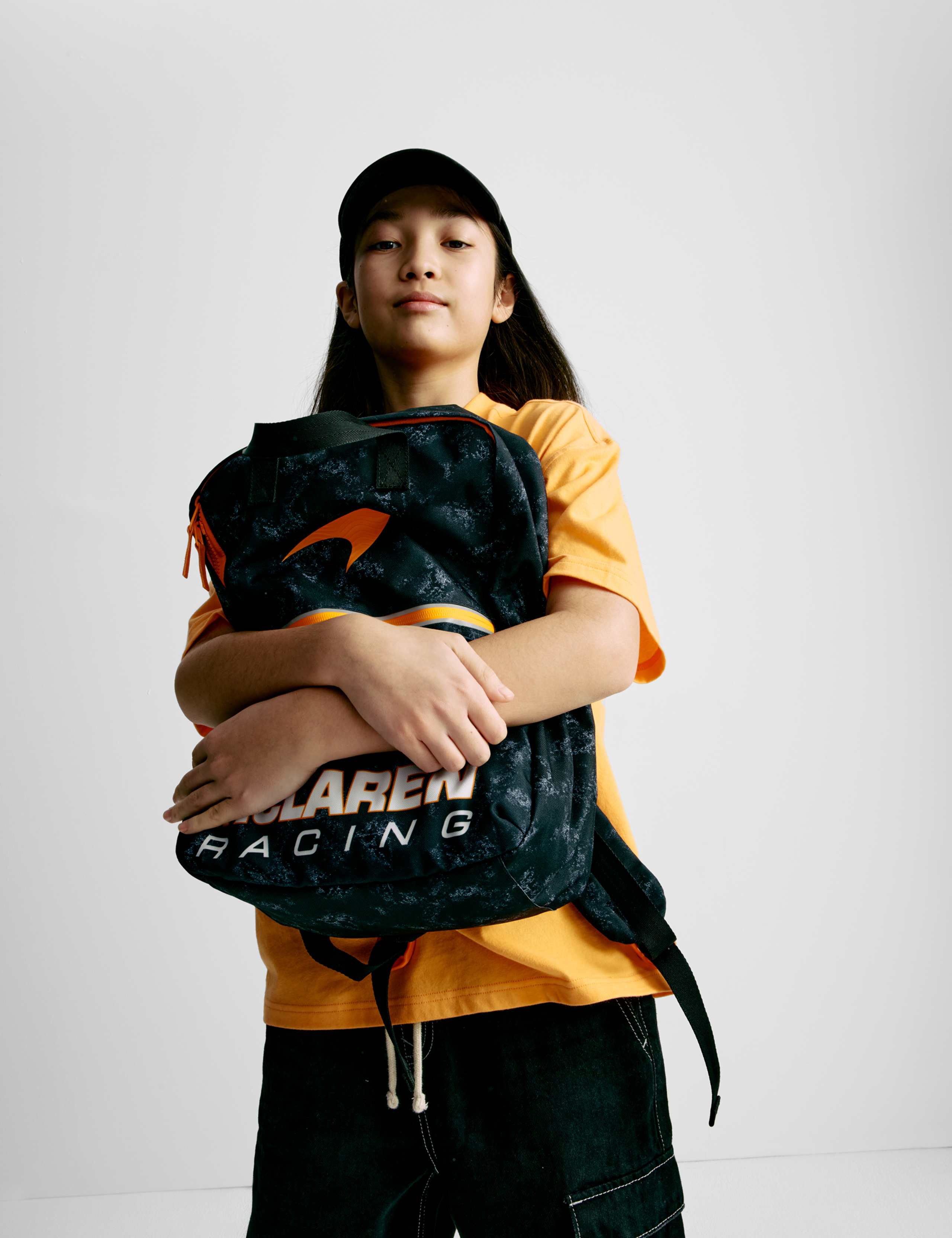 McLaren kids F1 team school backpack (British brand)