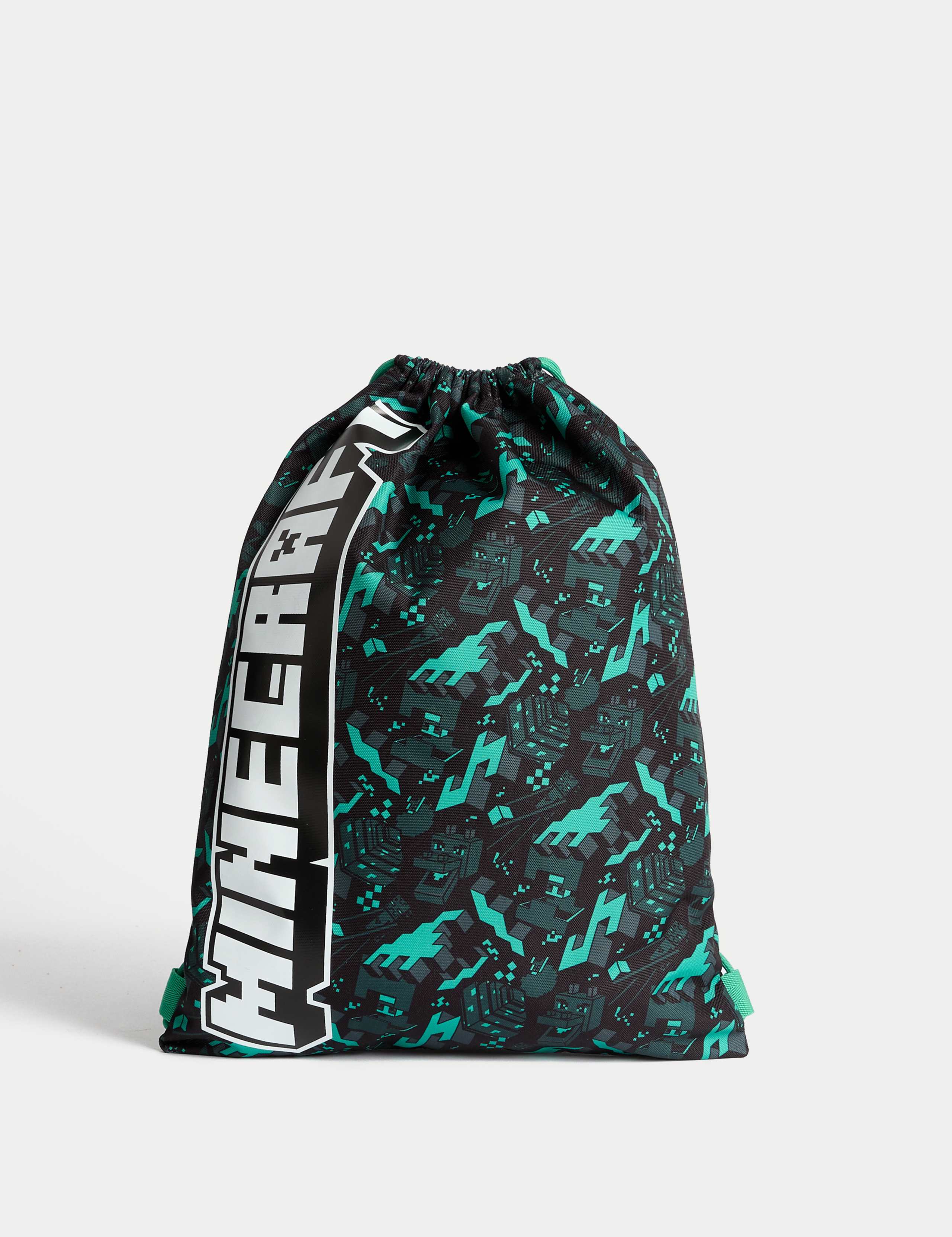 Minecraft drawstring bag 450mm x 340mm, imported from the UK