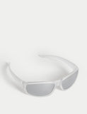 Kids wraparound sunglasses UV400 lenses durable frame, UK version
