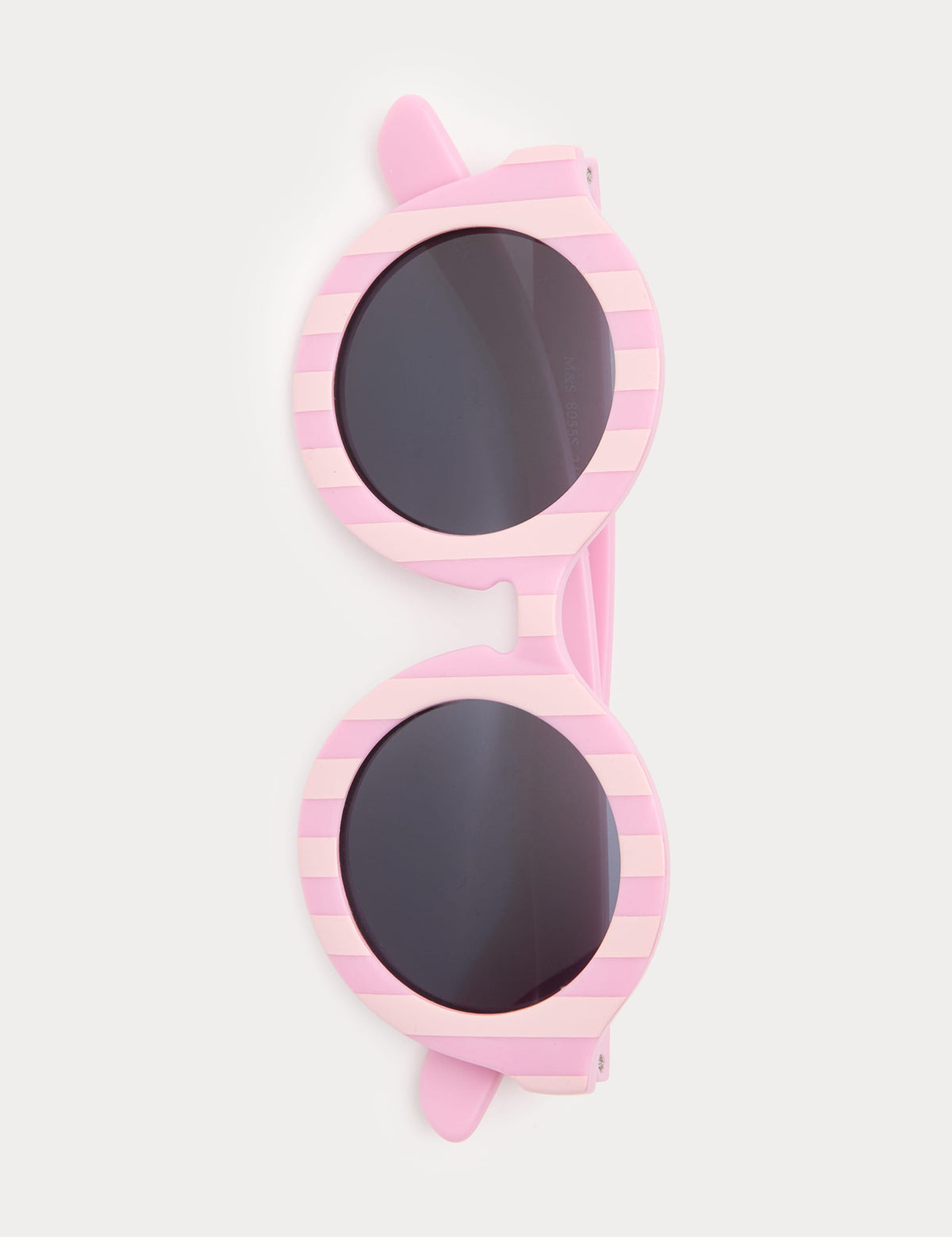 Kids' striped round sunglasses, UV protection - British product
