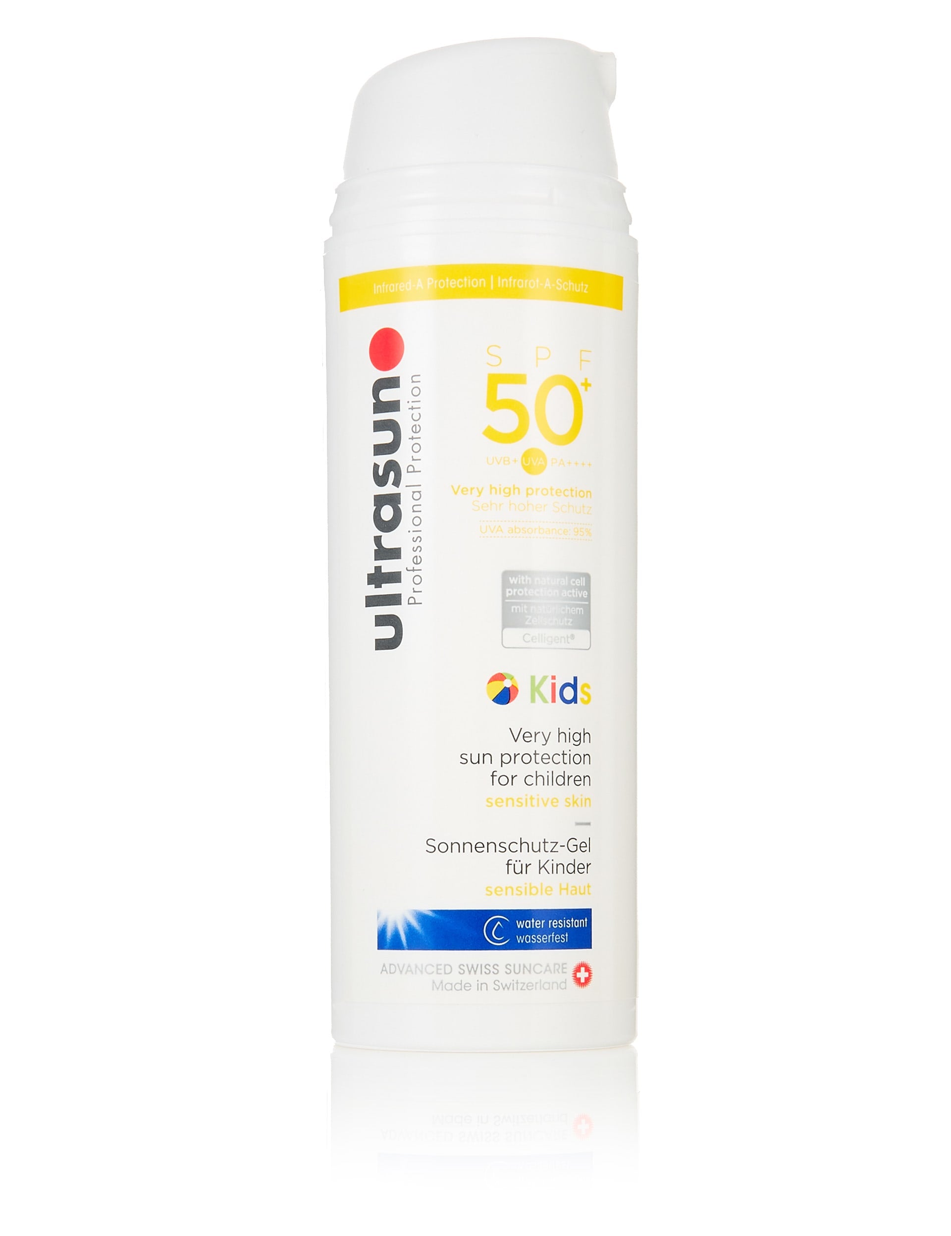 Ultrasun kids sun cream SPF 50+ 150ml, UK version