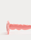 Kids wavy cloud frame sunglasses sizes S-L, imported from the UK