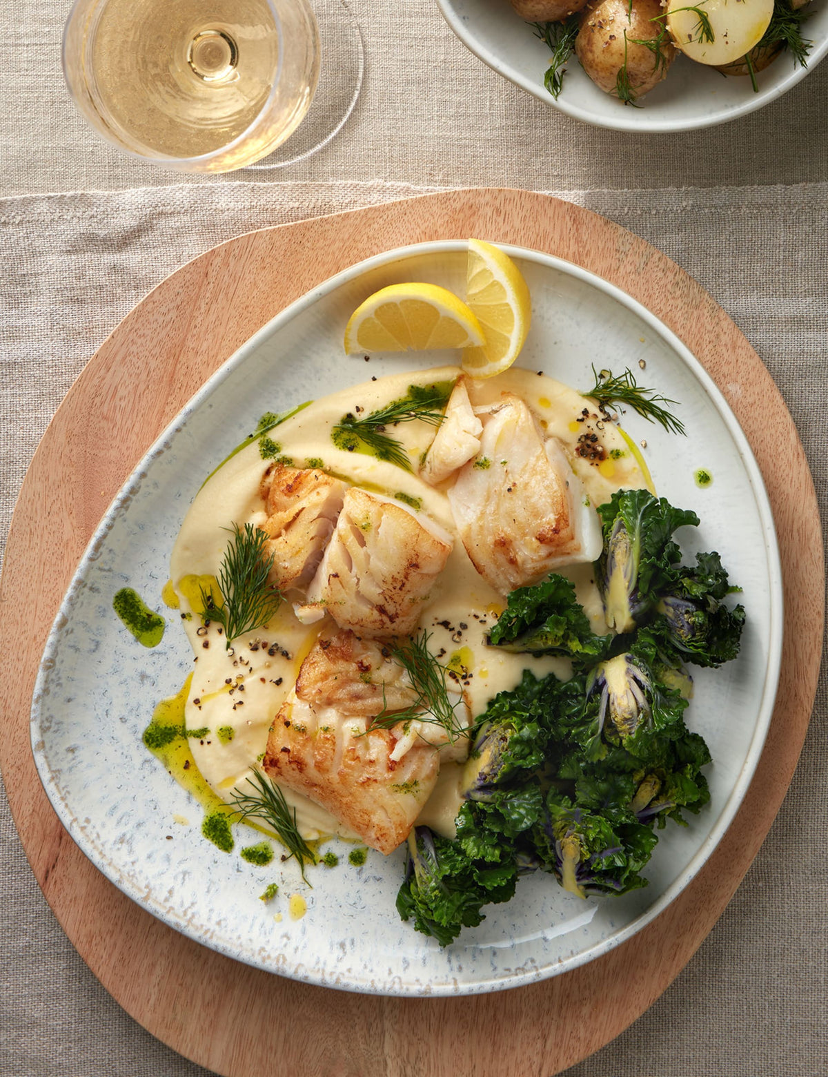 Denby Kiln Organic Large Platter, UK version