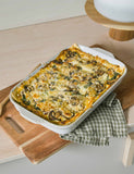 Denby Kiln Stoneware large oven tray with handles - British product
