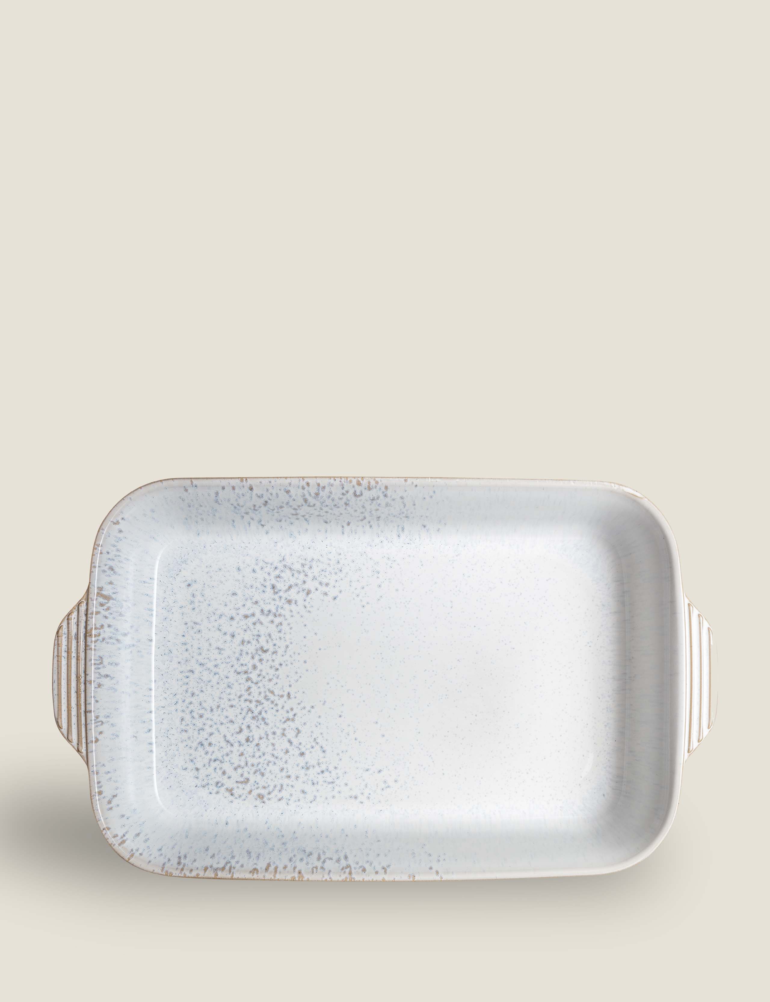 Denby Kiln Stoneware large oven tray with handles - British product