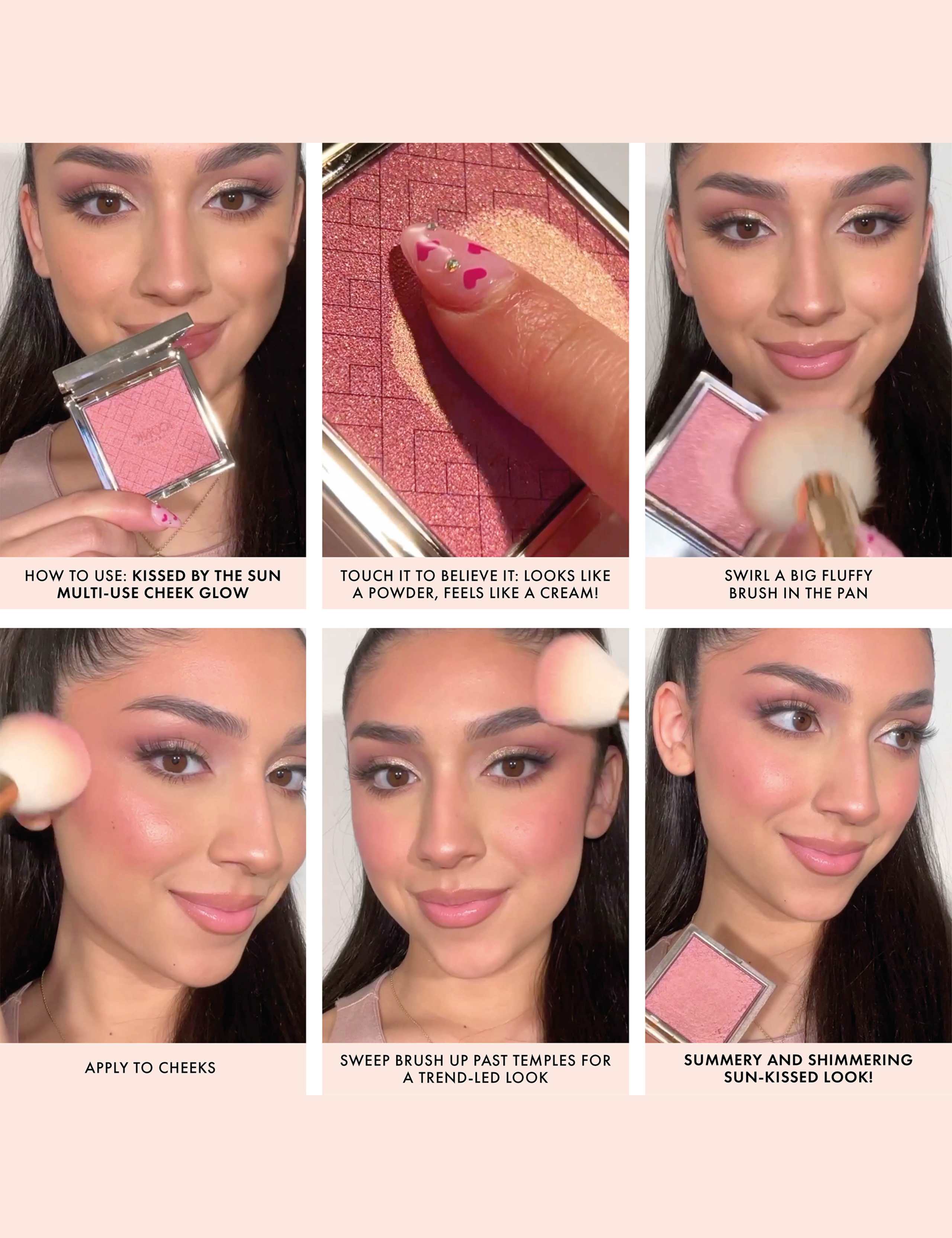 ICONIC London Kissed By The Sun Multi-Use Cheek Glow 5g, UK version