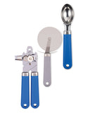 Kitchen gadget set with soft touch handle, dishwasher safe (British brand)