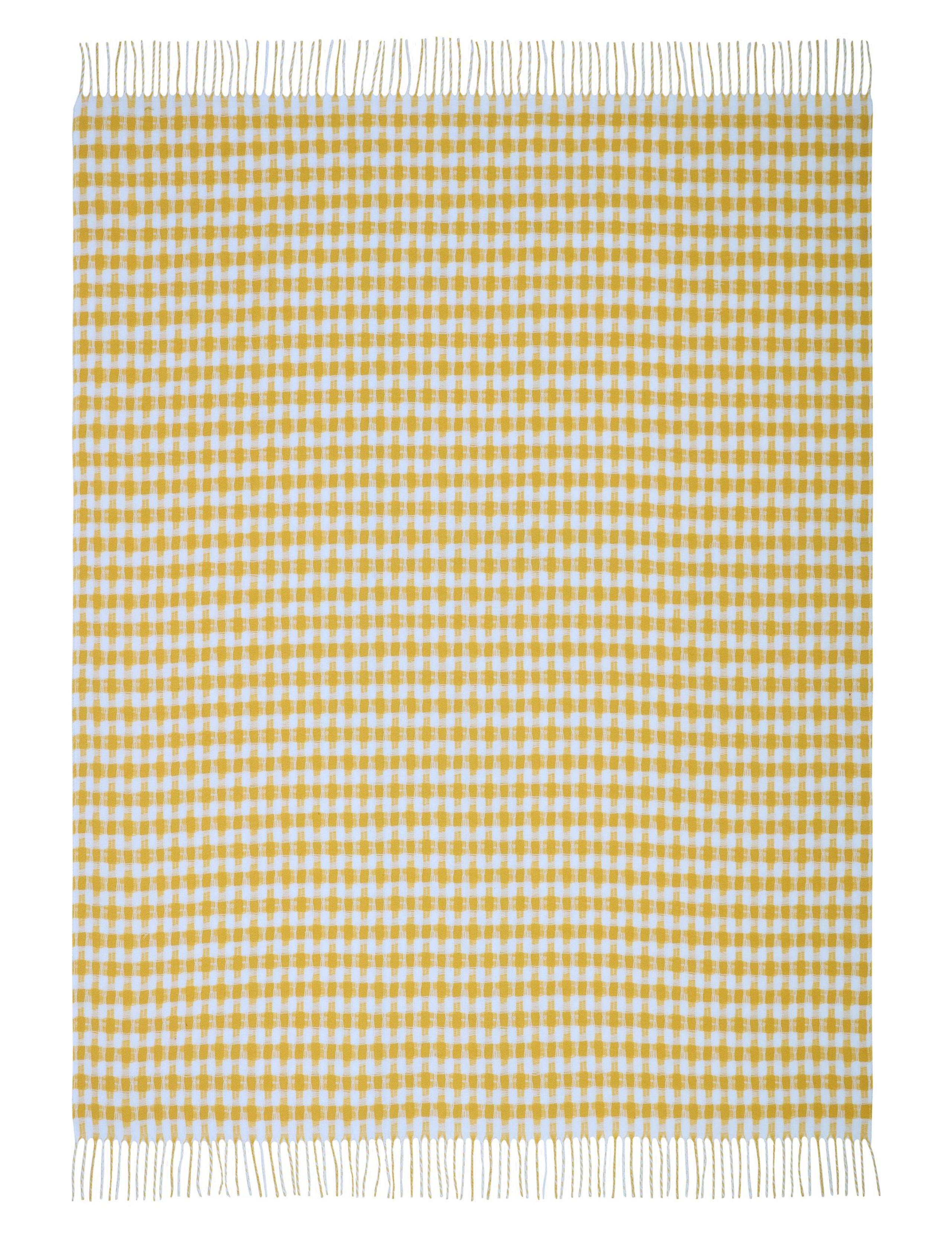 Laura Ashley Knapton gingham throw extra large, imported from the UK