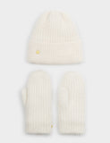 Katie Loxton knitted hat and gloves gift set - British product