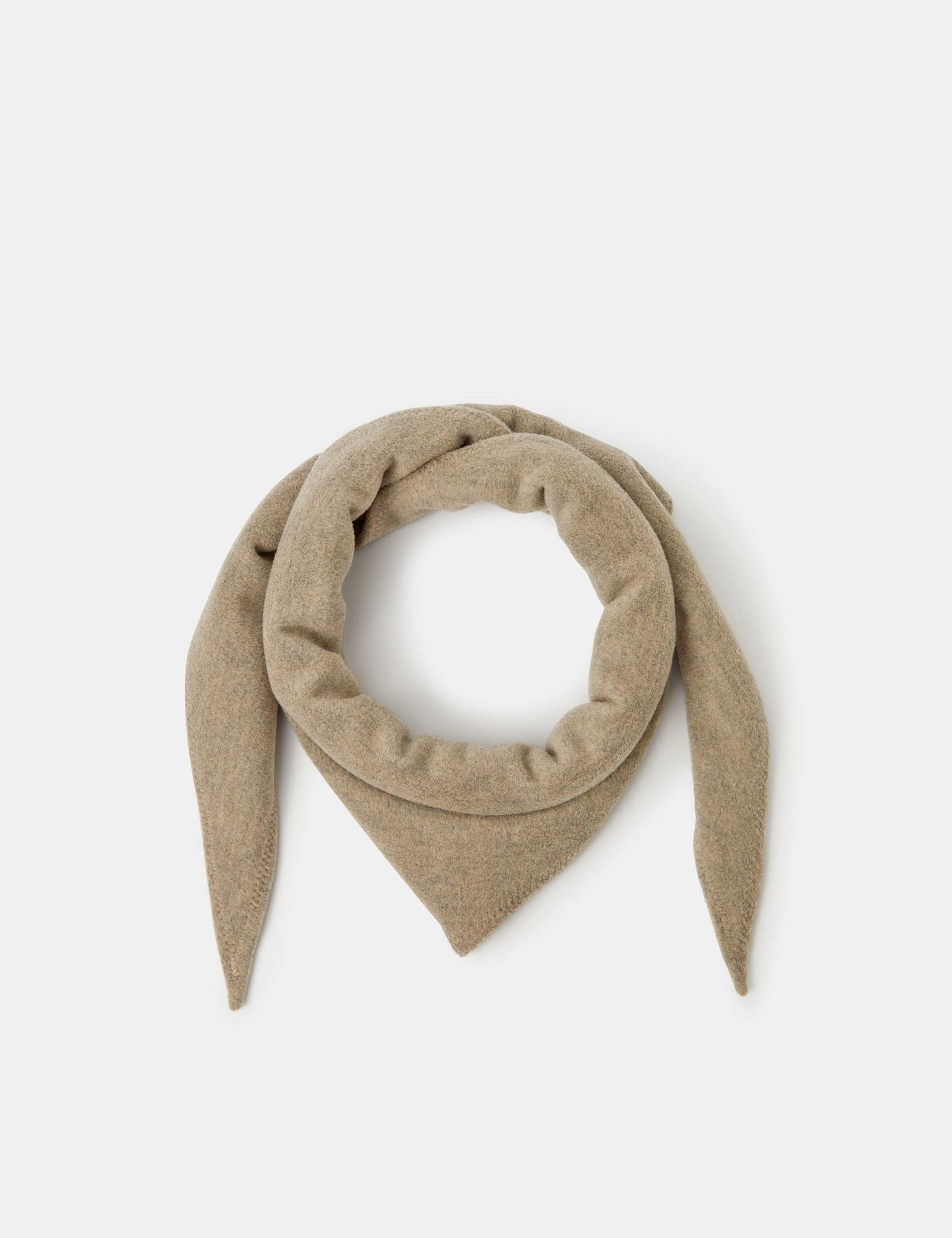 Accessorize knitted large triangle scarf - British product