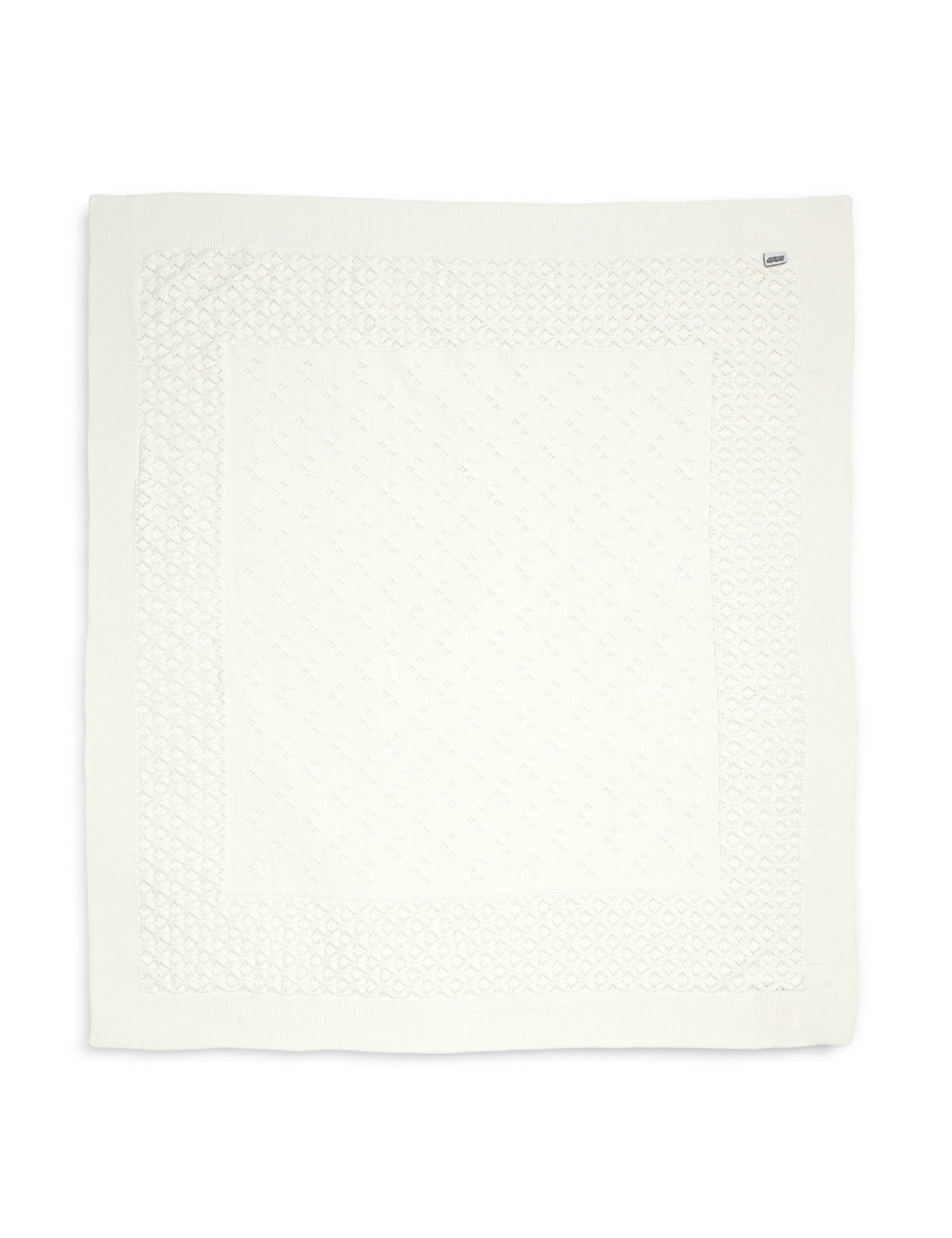 Mamas & Papas knitted pointelle shawl, UK version