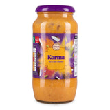 Korma cooking sauce with single cream - British product