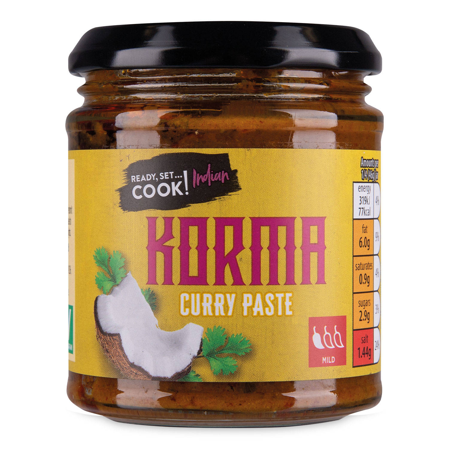Korma curry paste for making curry at home - British product