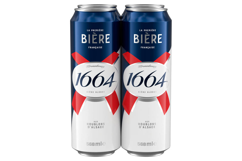 Kronenbourg beer 4 pack - British product