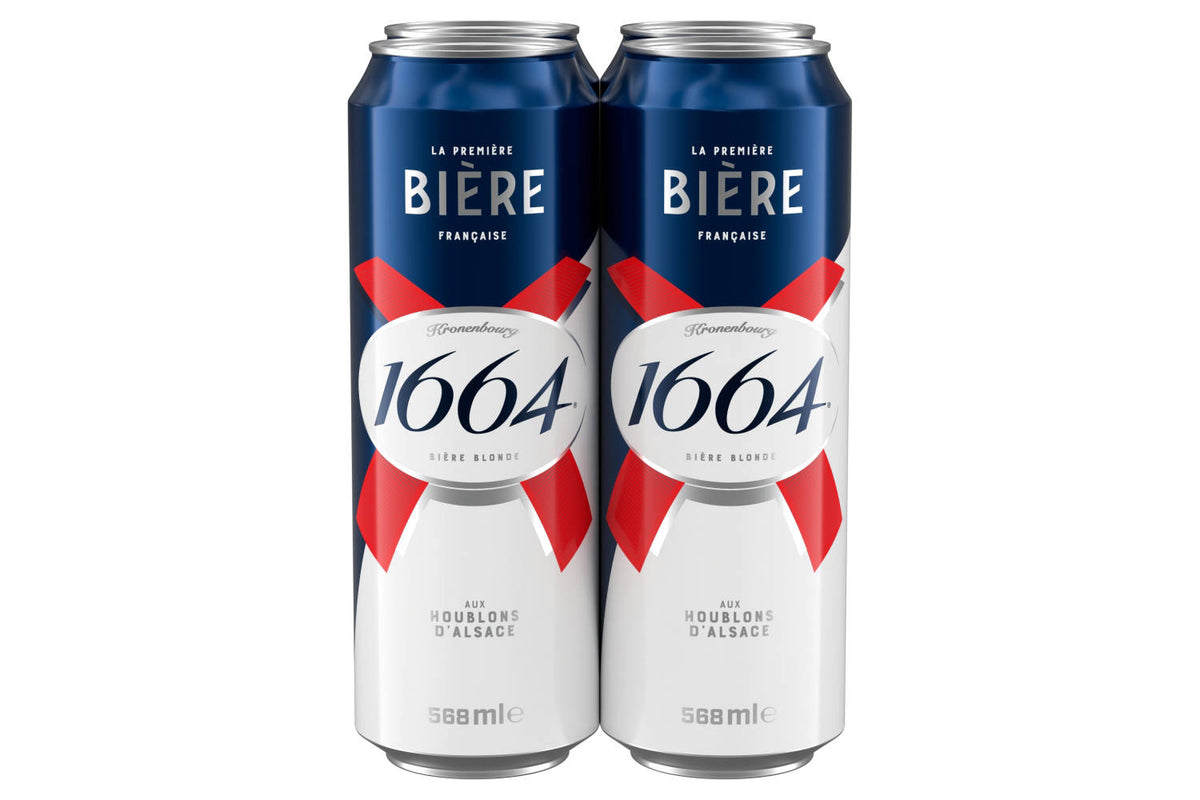 Kronenbourg beer 4 pack - British product