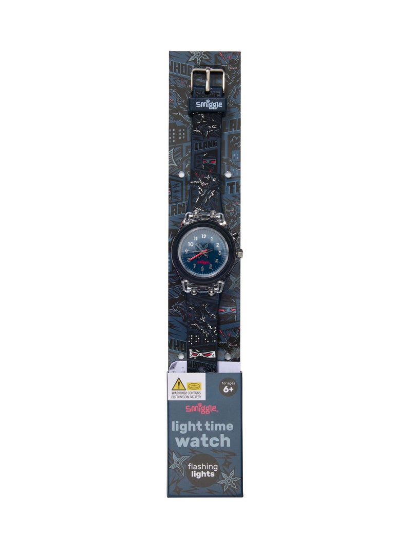 Smiggle Black Realm Light Up Watch