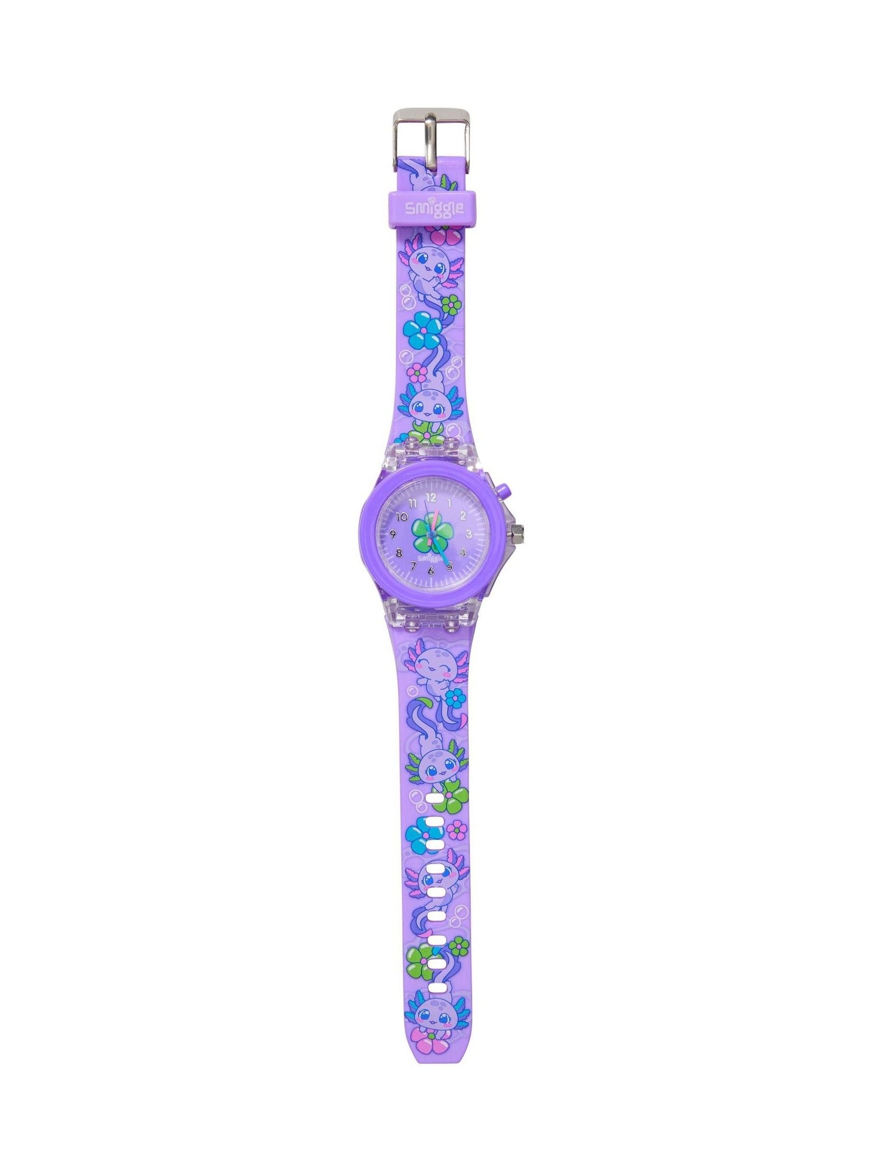 Smiggle Purple Realm light up watch (British brand)