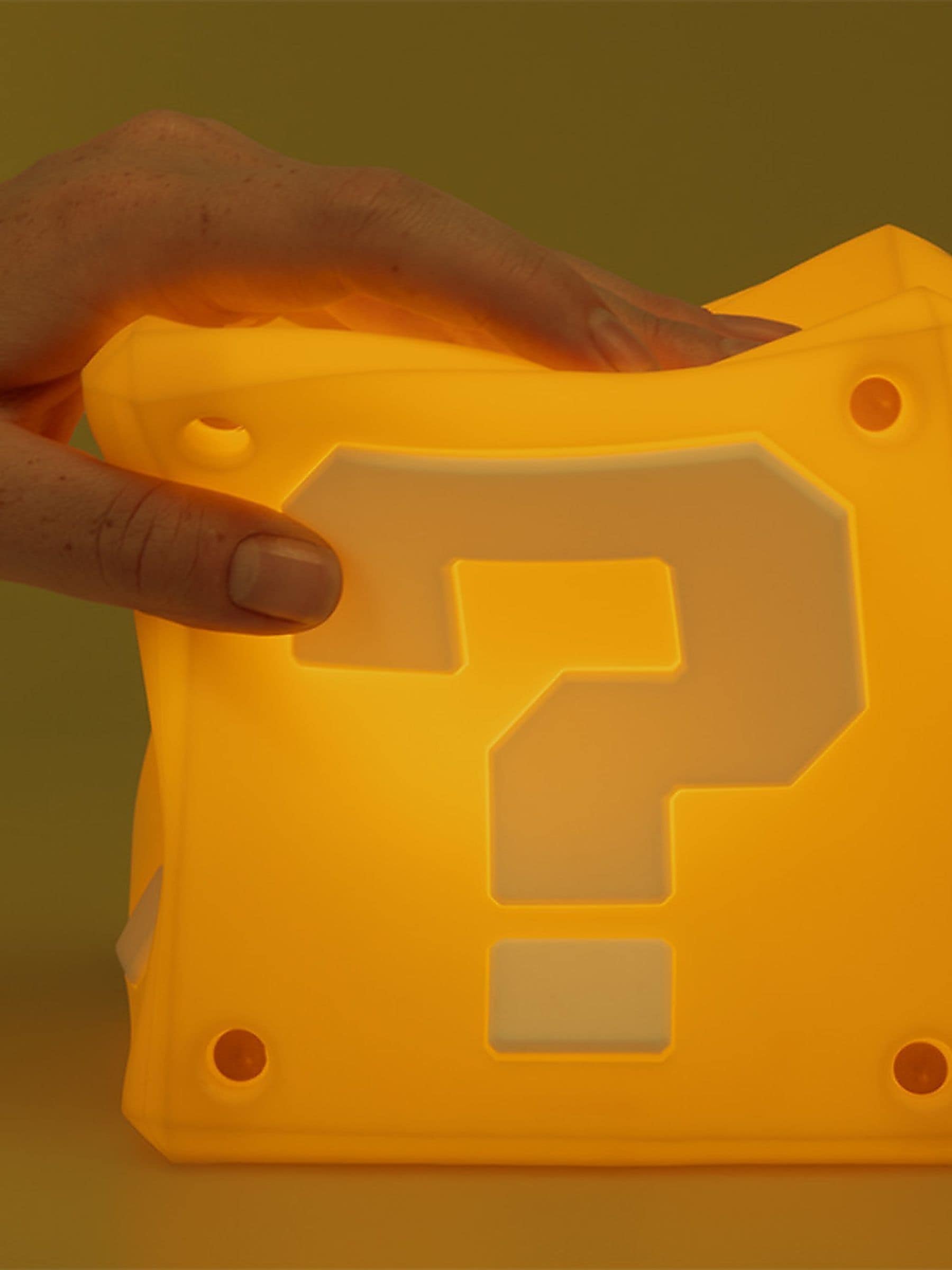 Paladone Super Mario Question Block night light (British brand)