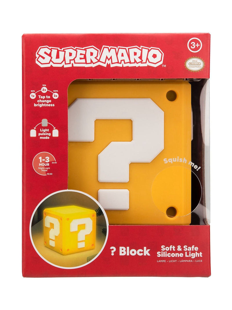 Paladone Super Mario Question Block night light (British brand)