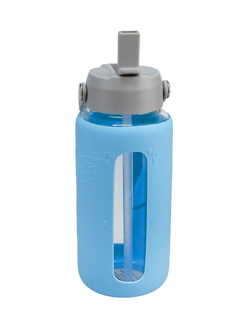 Paladone Minecraft Axolotl glass water bottle 800ml (British brand)